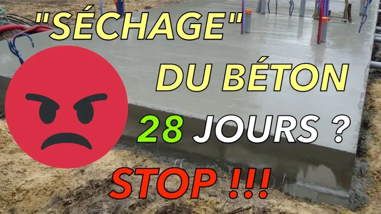 Durée séchage béton : combien de temps attendre pour un bon résultat ?