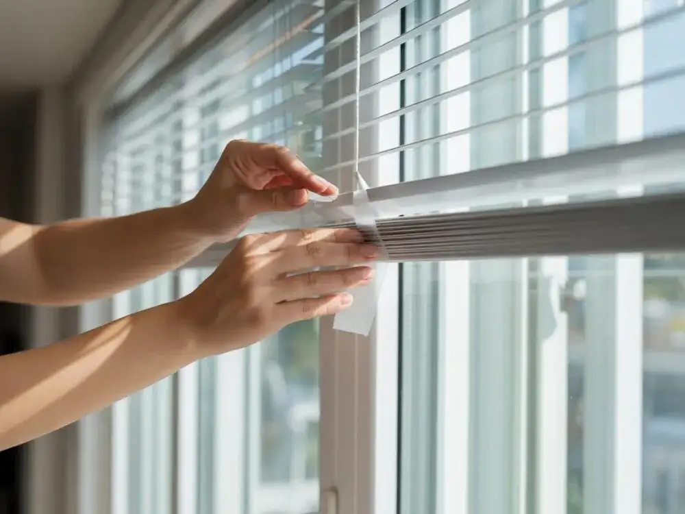 Skuteczne sposoby na to, czym przykleić rolety do okna