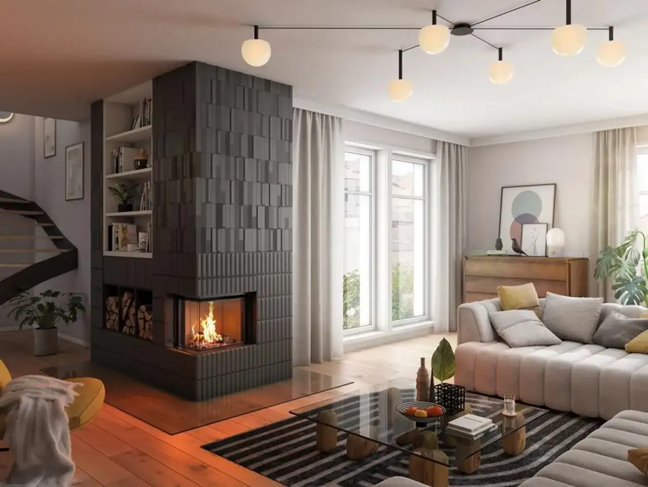 Jak profesjonalnie obudować kominek narożny – porady, materiały i inspiracje