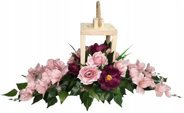 Jak zrobić stroik na cmentarz w lampionie - proste i piękne pomysły