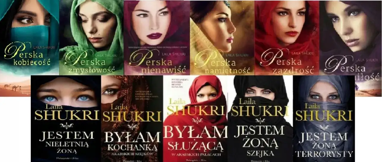 Laila Shukri - książki - chronologicznie