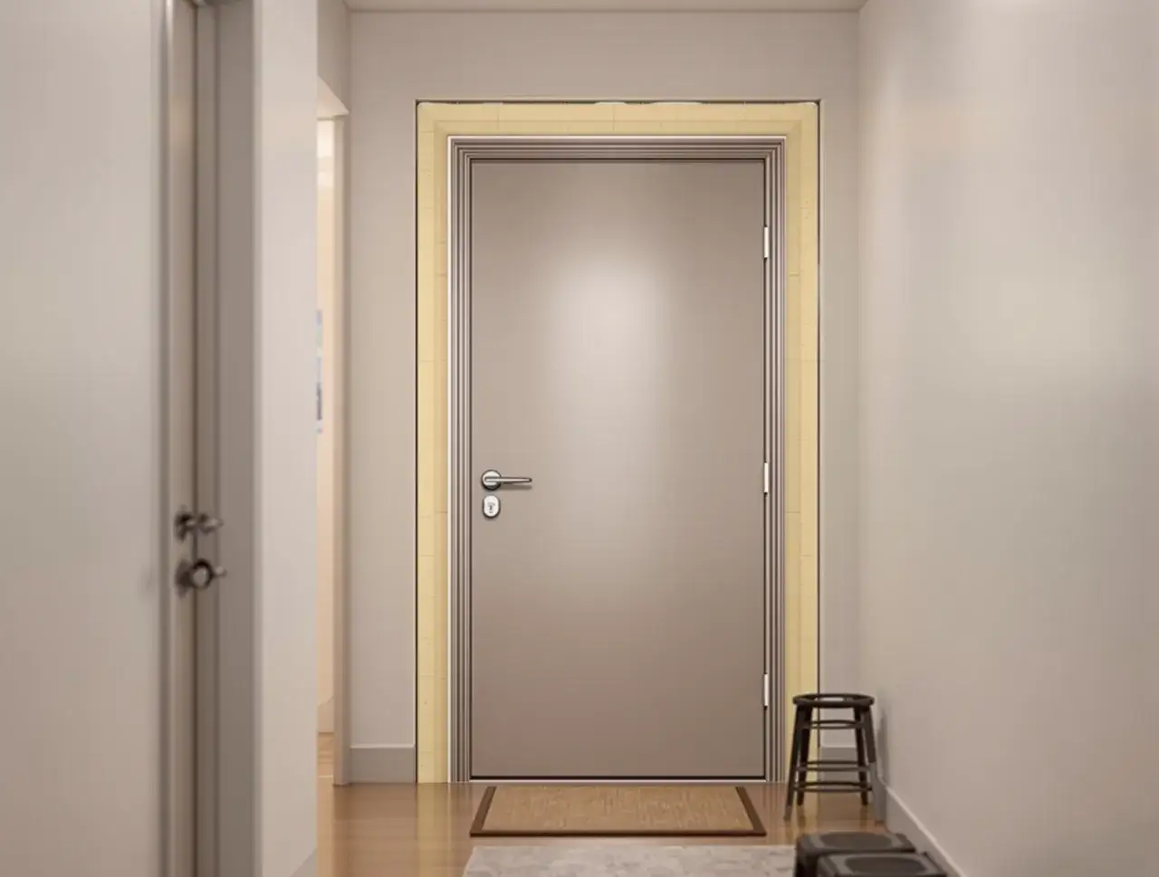 Wycisz drzwi wejściowe: Skuteczne metody na hałas z klatki schodowej