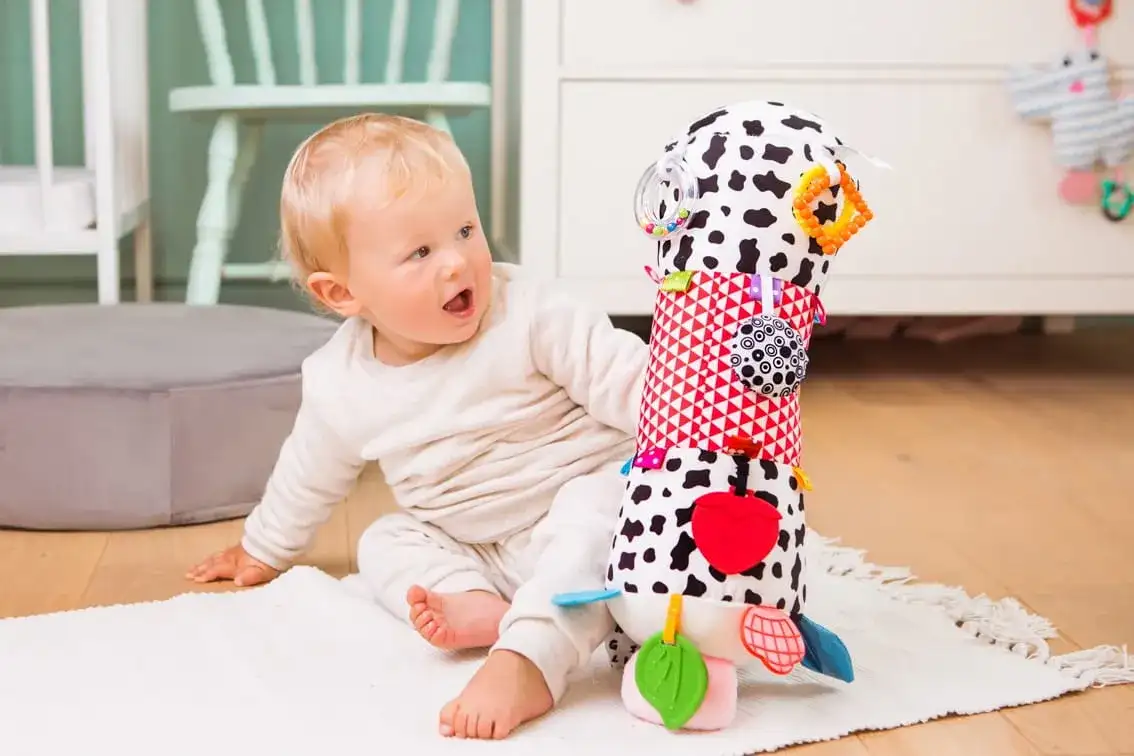 Wałek sensoryczny dla niemowlaka - wspieraj rozwój motoryczny dziecka