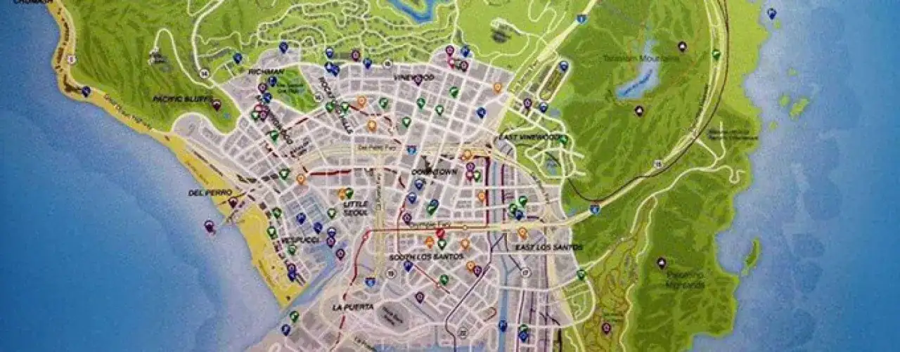 Wszystkie komisariaty policji w GTA 5 - kompletna mapa lokalizacji