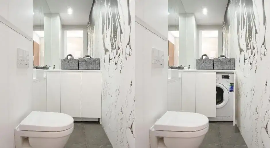 Jak zabudować pralkę w małej łazience i zaoszczędzić miejsce