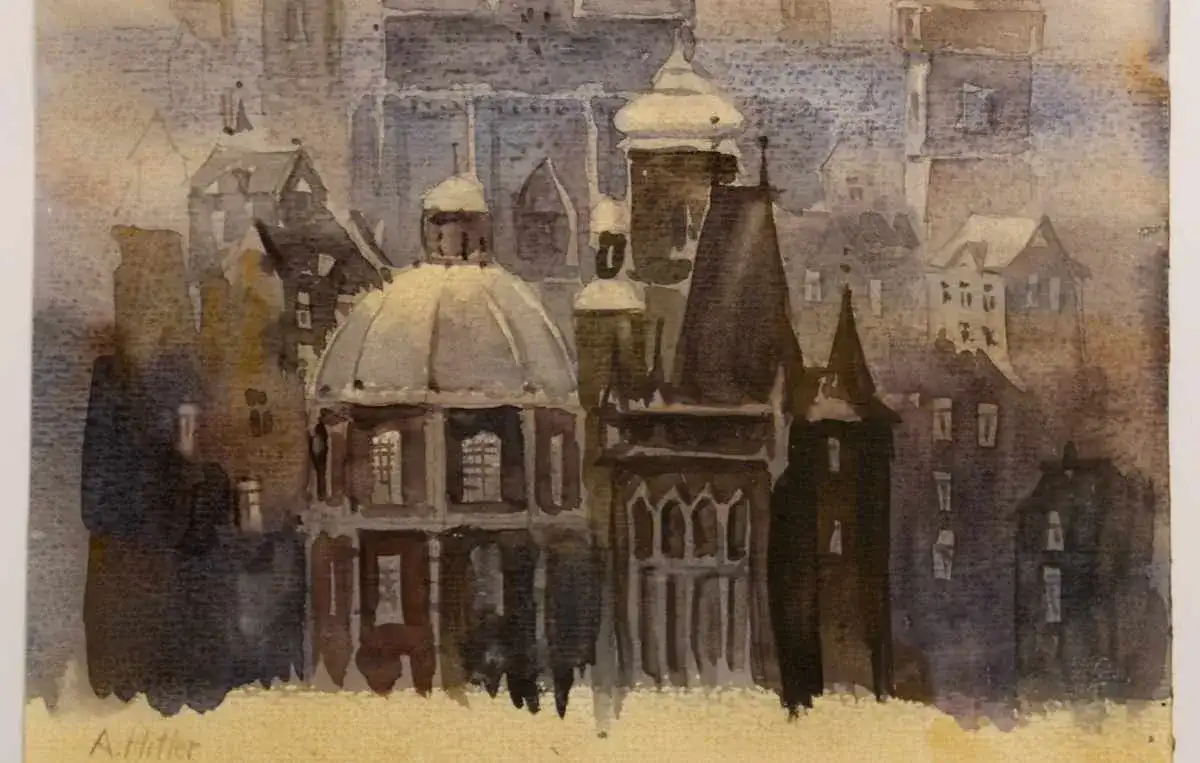 Malarstwo Hitlera: Jak jego sztuka kształtowała ideologię nazizmu