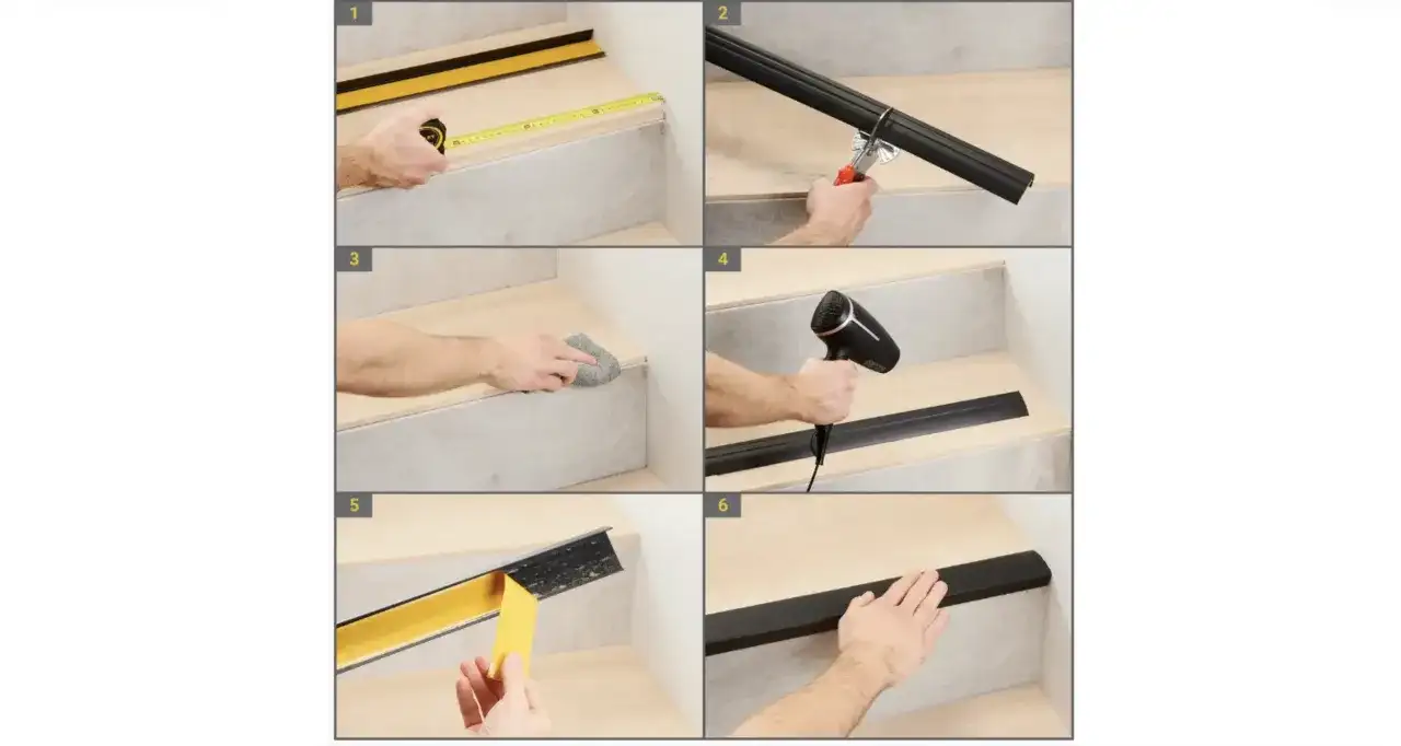 Czy wykończenie schodów profilami PCV ma sens?