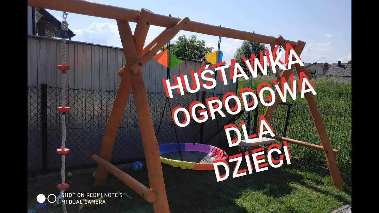 Huśtawka ogrodowa dla dzieci: Zbuduj bezpieczną zabawkę DIY!