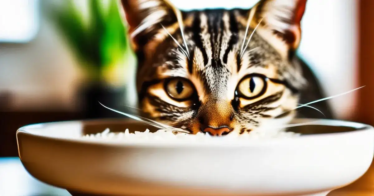 Czy koty mogą jeść ryż? Bezpieczne zasady i potencjalne ryzyko