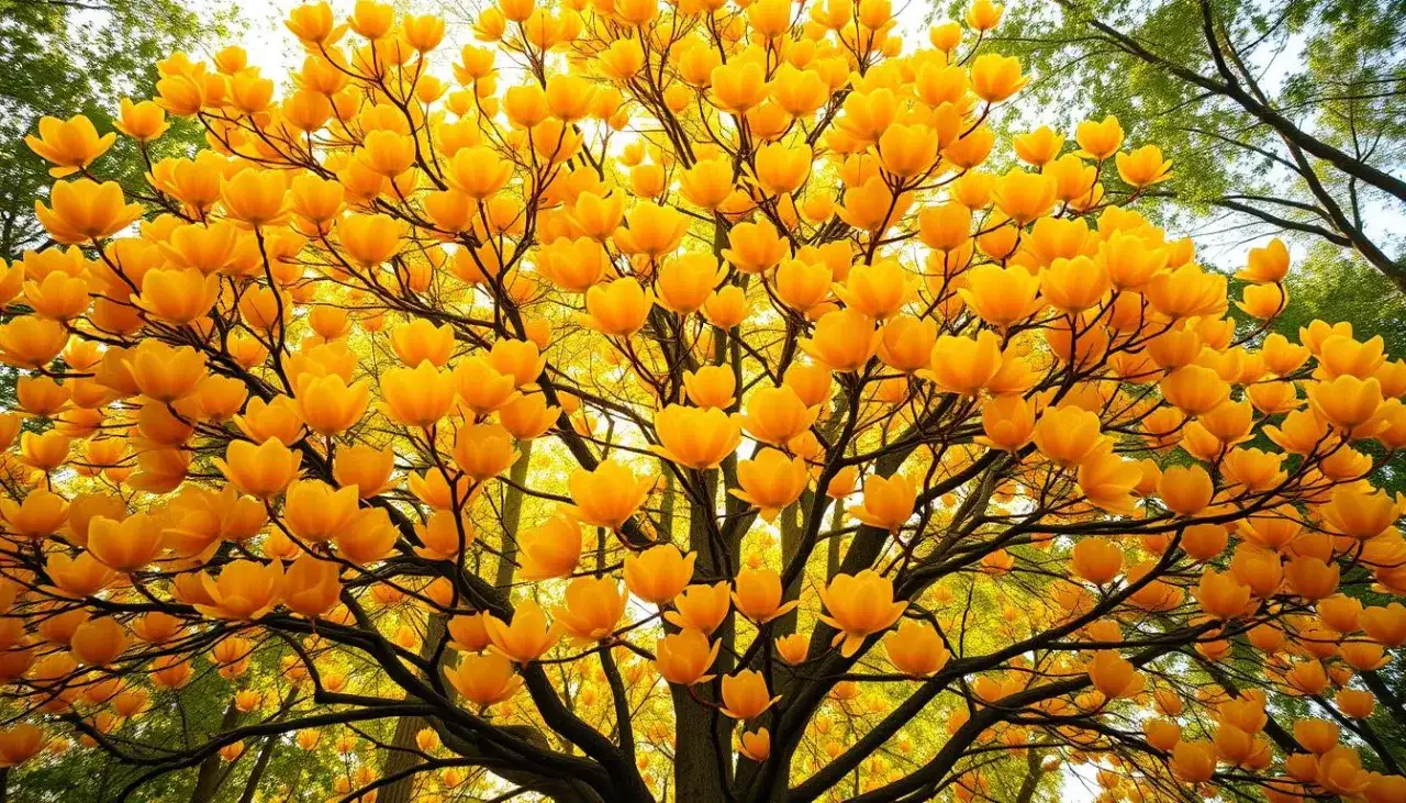 Jak kwitnie tulipanowiec? Odkryj piękno jego kwiatów i okres kwitnienia