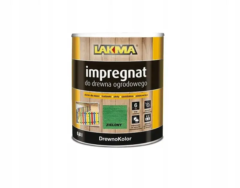 Drewnokolor - impregnat do drewna ogrodowego Lakma