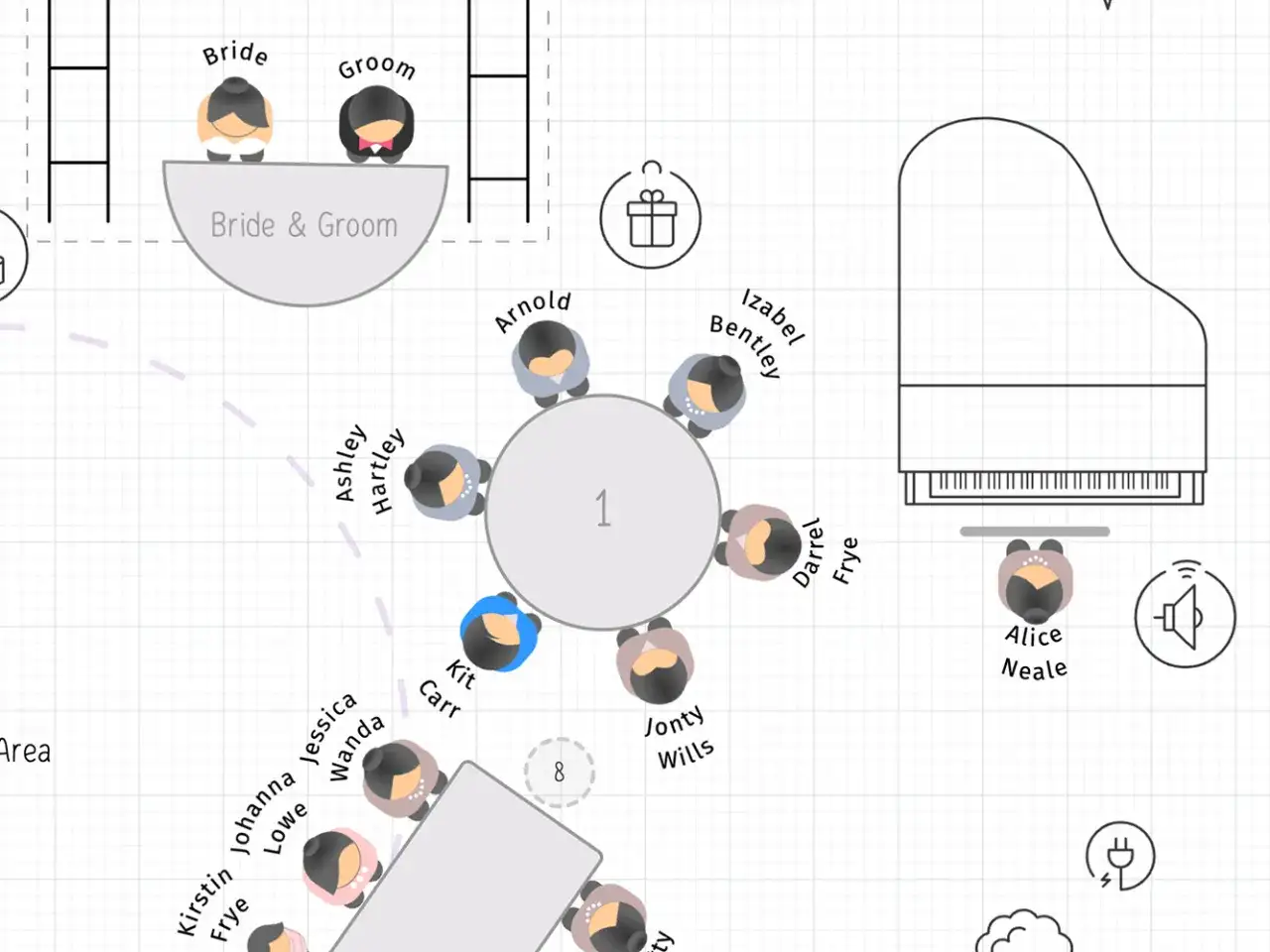 Jak usadzić gości weselnych? Plan na idealne przyjęcie.