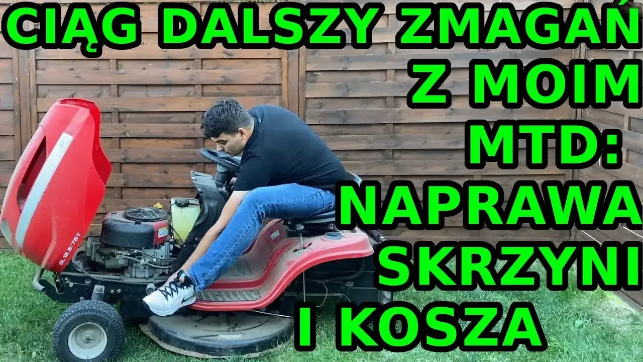 Jaki smar do skrzyni biegów kosiarki traktorka, by uniknąć awarii?