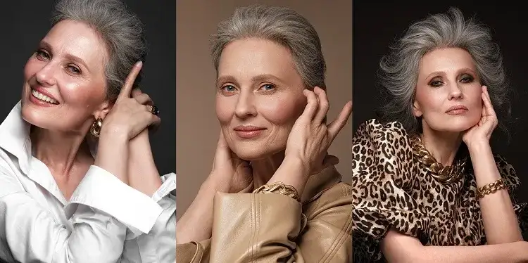 Jaki kolor szminki do siwych włosów, aby uniknąć bladości?