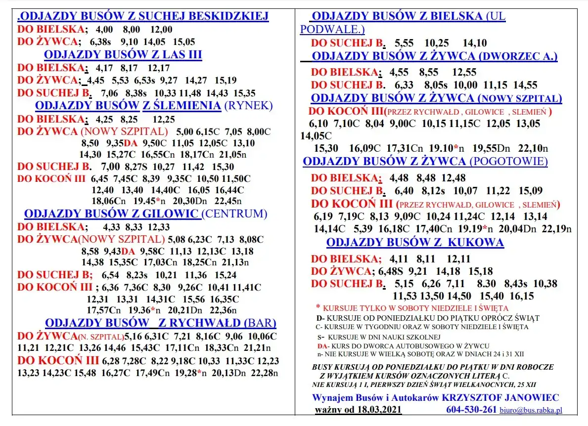 Rozkład jazdy busów z Kazimierzy Wielkiej – uniknij opóźnień i stresu