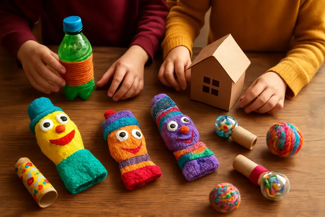 Zabawki z recyklingu: Pomysły i instrukcje DIY krok po kroku