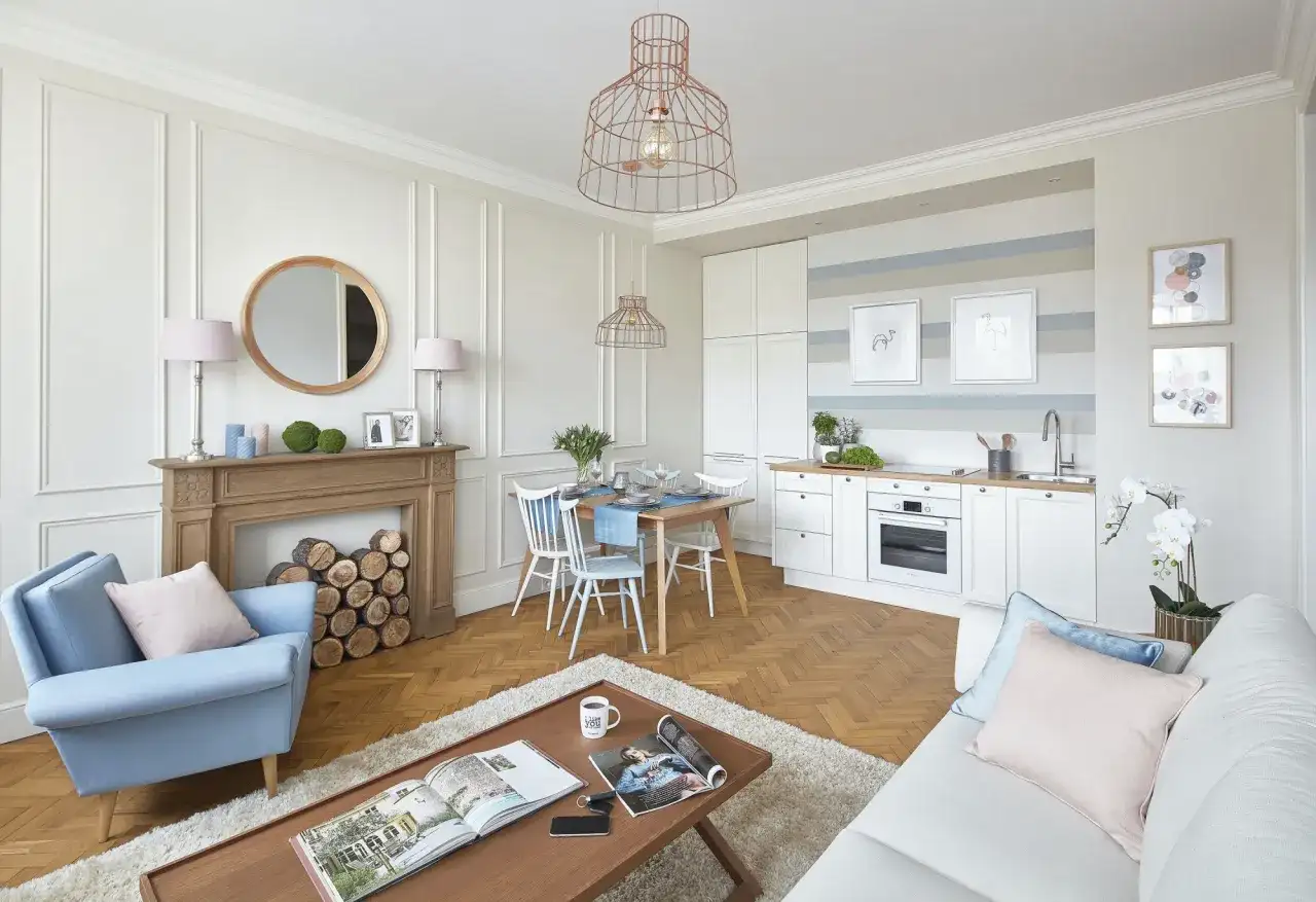 Jak umeblować mały salon z jadalnią? 10 trików ekspertki!