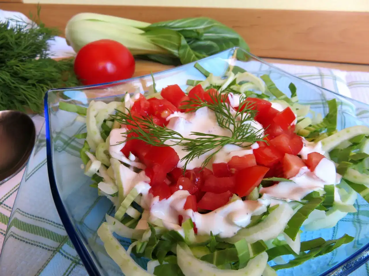 Surówka z pak choi - pyszna sałatka z kapusty pak choi