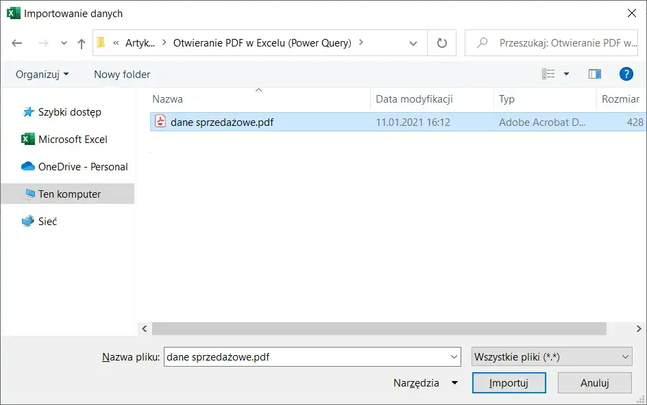 Jak zapisać PDF w Excelu: 5 prostych metod konwersji plików
