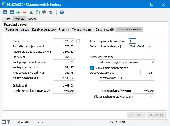 Jak obliczyć ryczałt za nocleg w delegacji zagranicznej bez problemów