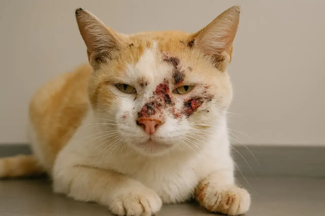 Czerwone robaki u kota: przyczyny, objawy oraz skuteczne leczenie?