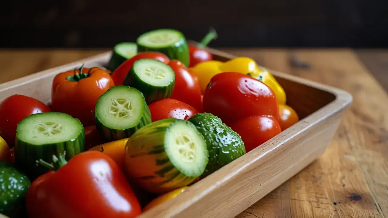 Sałatka z warzyw: Zdrowy przepis na lekki obiad pełen witamin