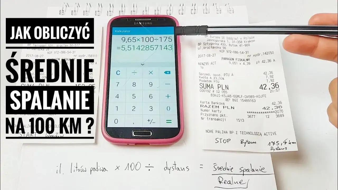 Oblicz spalanie paliwa jak ekspert: Oszczędzaj na każdej trasie!