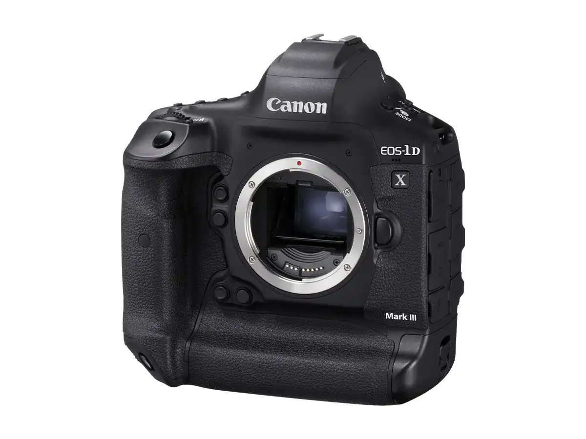Profesjonalny aparat Canon EOS-1D X Mark III, gotowy do uchwycenia każdej chwili.