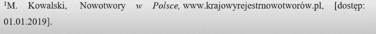 Jak zrobić przypis ze strony internetowej? Wzory, style, triki.