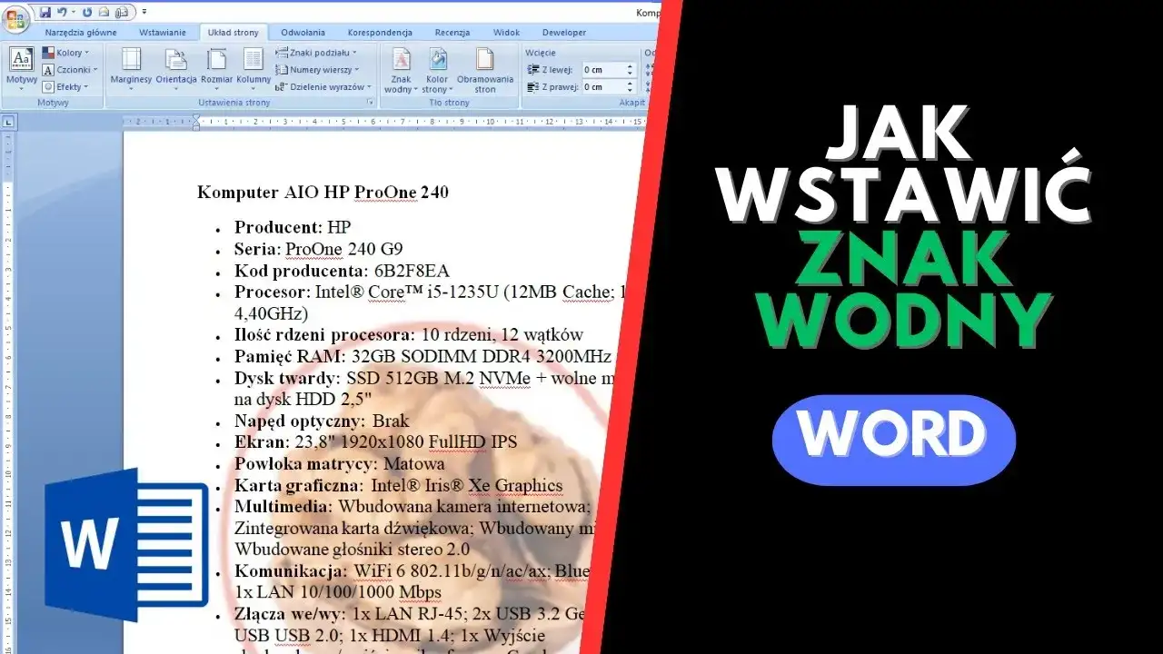 Prosty sposób jak zrobić znak wodny w PowerPoint - kompletny poradnik