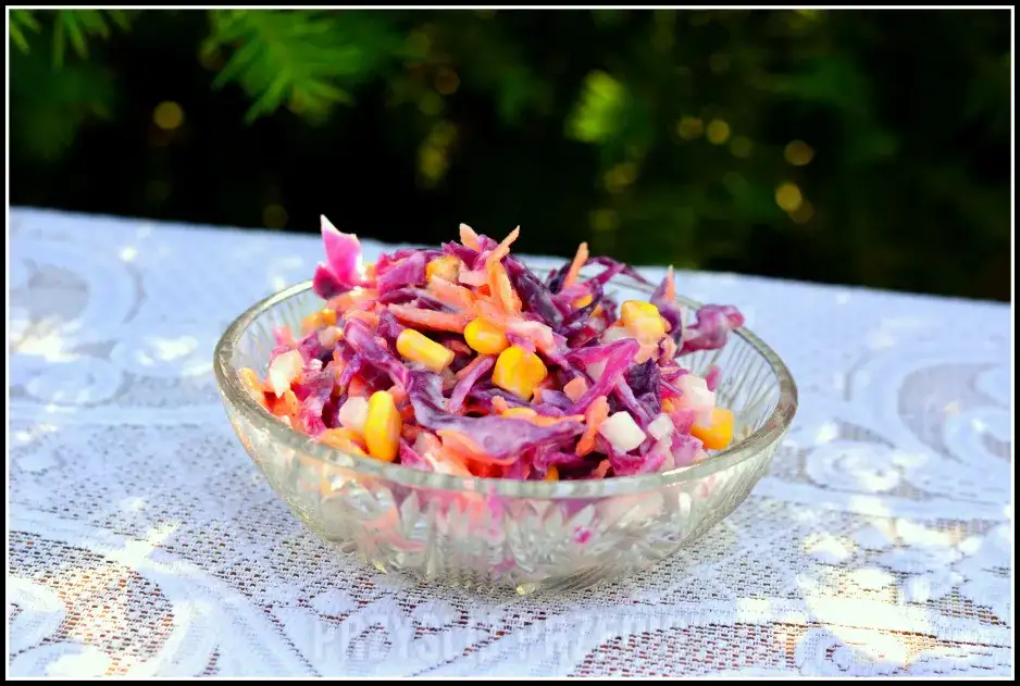 Surówka z czerwonej kapusty jak w kebabie - prosty przepis na smakowity dodatek