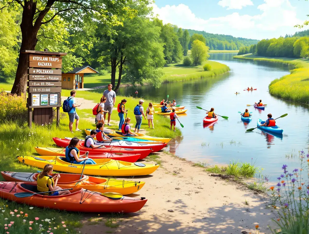 Spływy kajakowe Włocławek: Przewodnik po trasach, cenach i organizacji