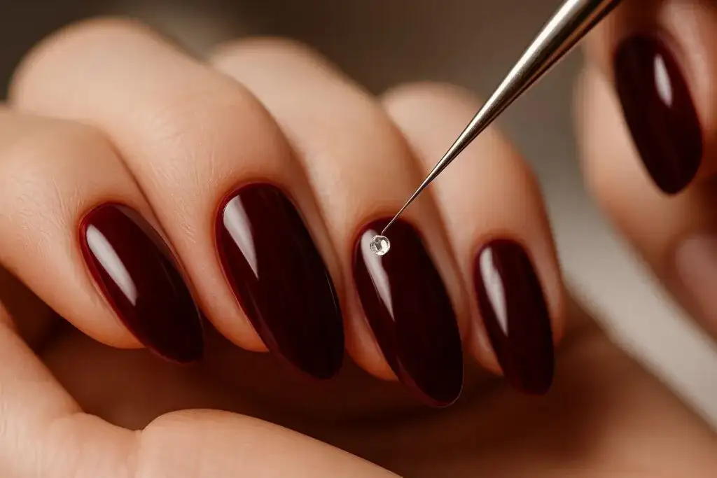 Jak przykleić kryształki na paznokcie, aby uzyskać trwały efekt