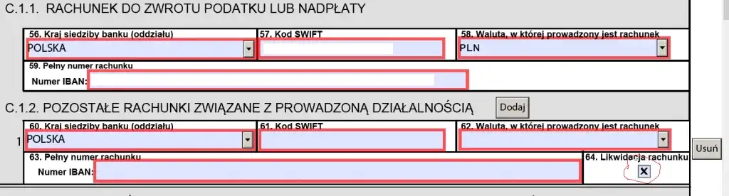 Jak dodać rachunek bankowy do CEIDG? Instrukcja krok po kroku