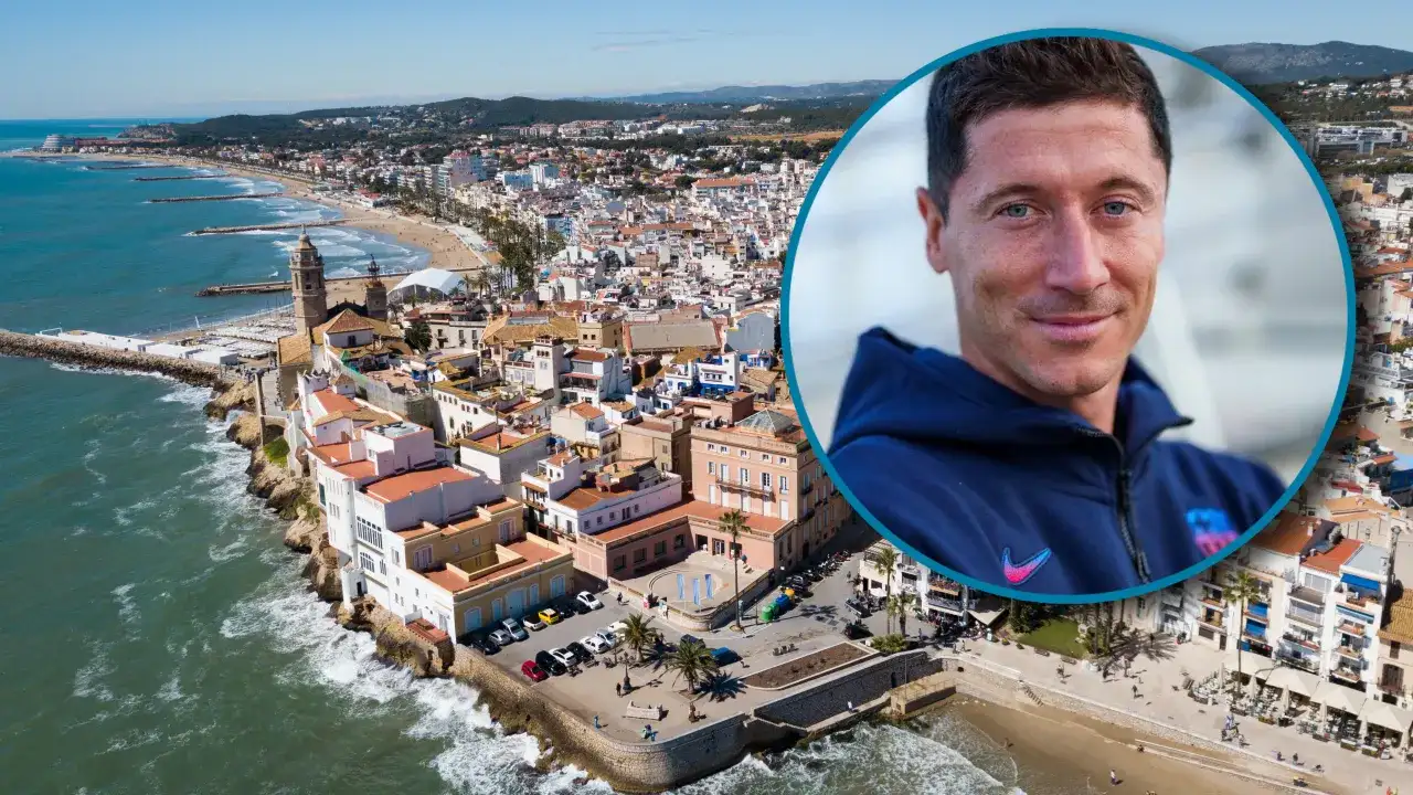 Gdzie mieszkają Lewandowscy? Luksusowe życie w Sitges, Hiszpania.