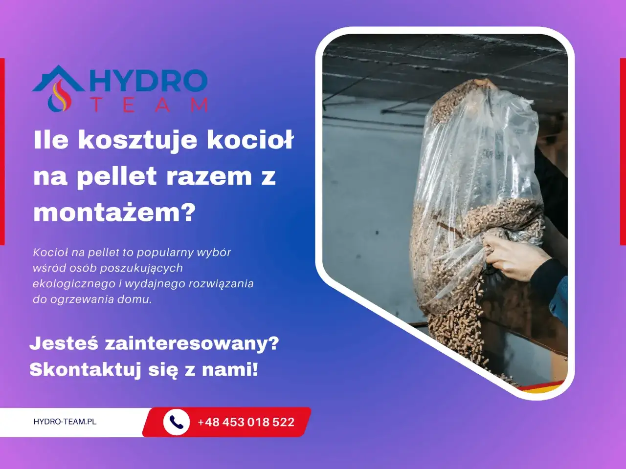 Dowiedz się, ile kosztuje piec na pellet z montażem. Ekologiczne ogrzewanie domu. Skontaktuj się z nami!