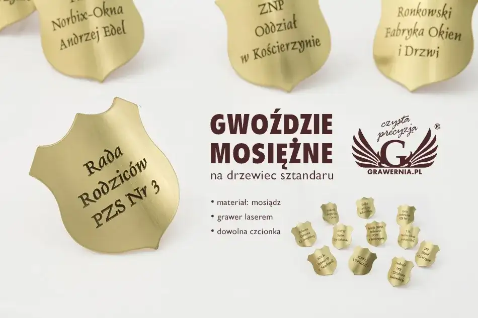 Gwoździe do sztandaru: rodzaje, zastosowanie i personalizacja