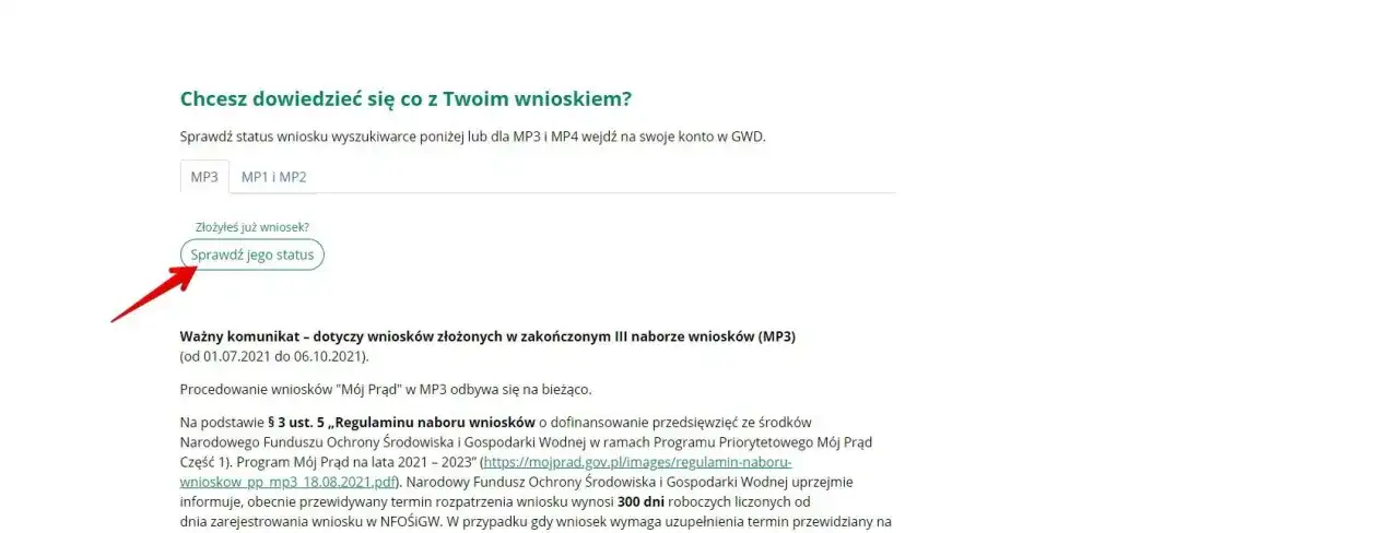 Jak szybko sprawdzić status wniosku Mój Prąd i uniknąć problemów