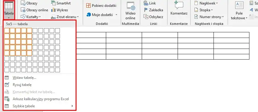 Jak przenieść tabelę z Worda do Excela bez utraty formatowania