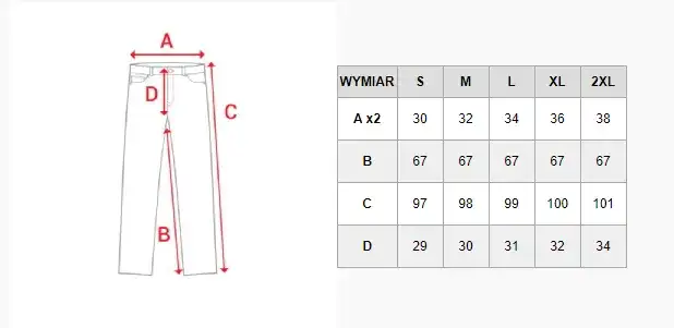 100 cm w pasie jaki to rozmiar spodni? Sprawdź, aby nie popełnić błędu