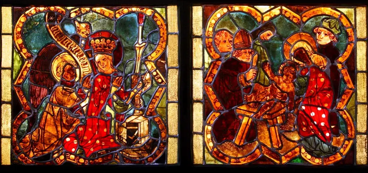 Czym wypełniano okna gotyckich kościołów? Odkryj tajemnice witraży