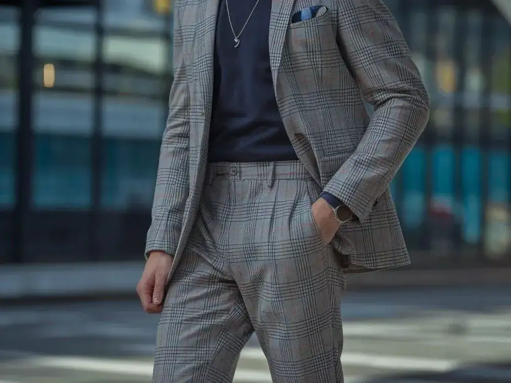 Idealna marynarka do spodni w kratę? Odkryj sekrety stylu!