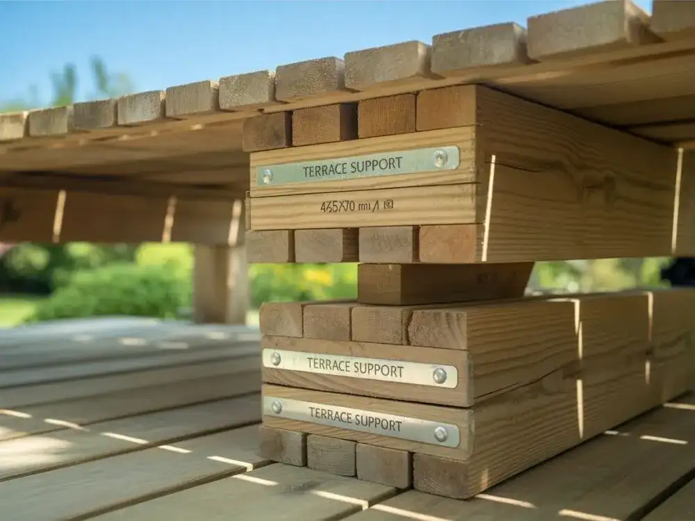 Jak obliczyć legary na taras? Prosty wzór i błędy