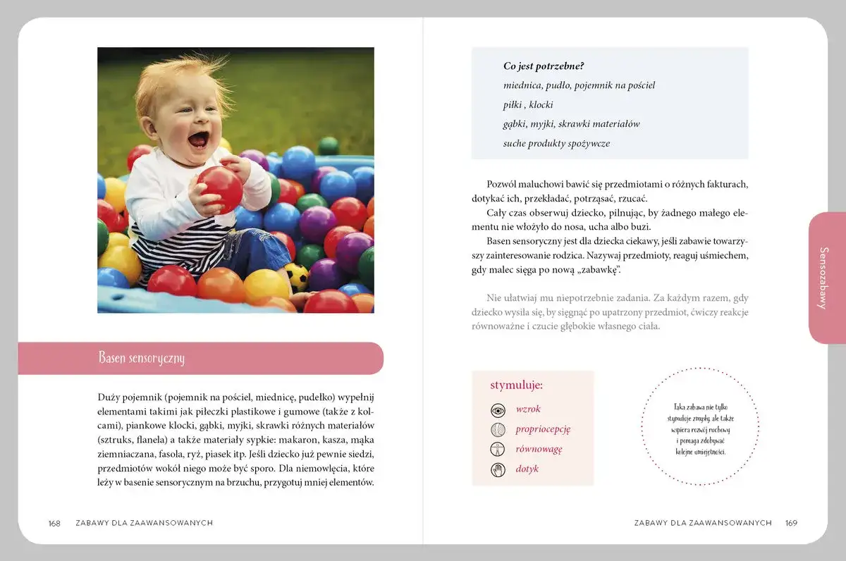 Sensoryczna książka - jak rozwijać umiejętności dziecka przez zabawę