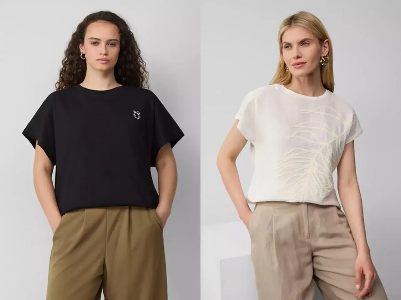 T-Shirts Damen: Trends 2025, Passformen & die besten Materialien