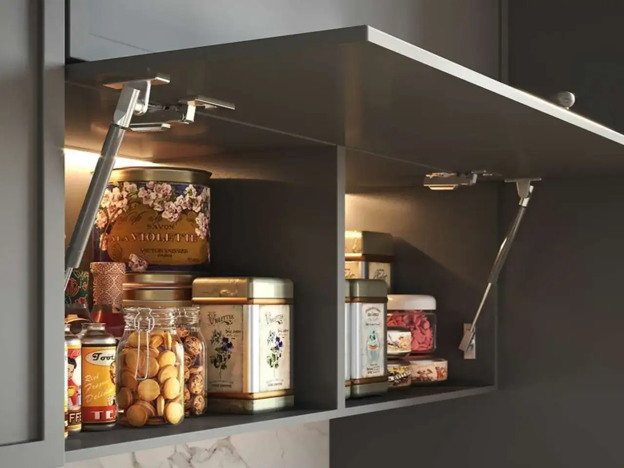 Jakie podnośniki do szafek kuchennych wybrać, aby uniknąć problemów?