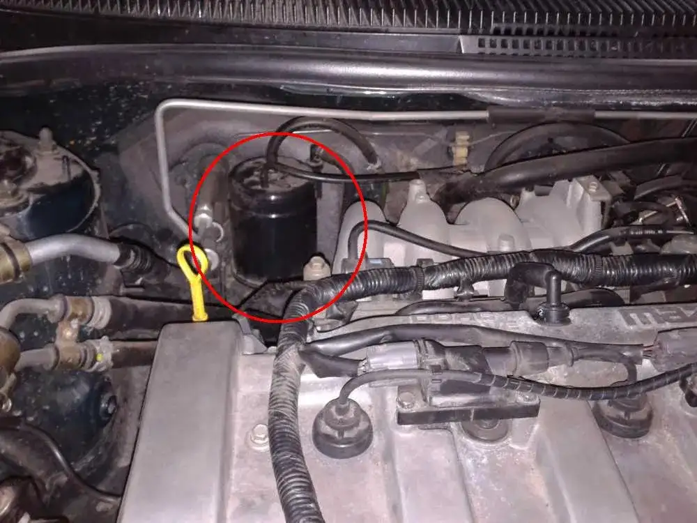 Gdzie jest filtr paliwa w mazda 6 2.0 diesel? Oto ważne informacje