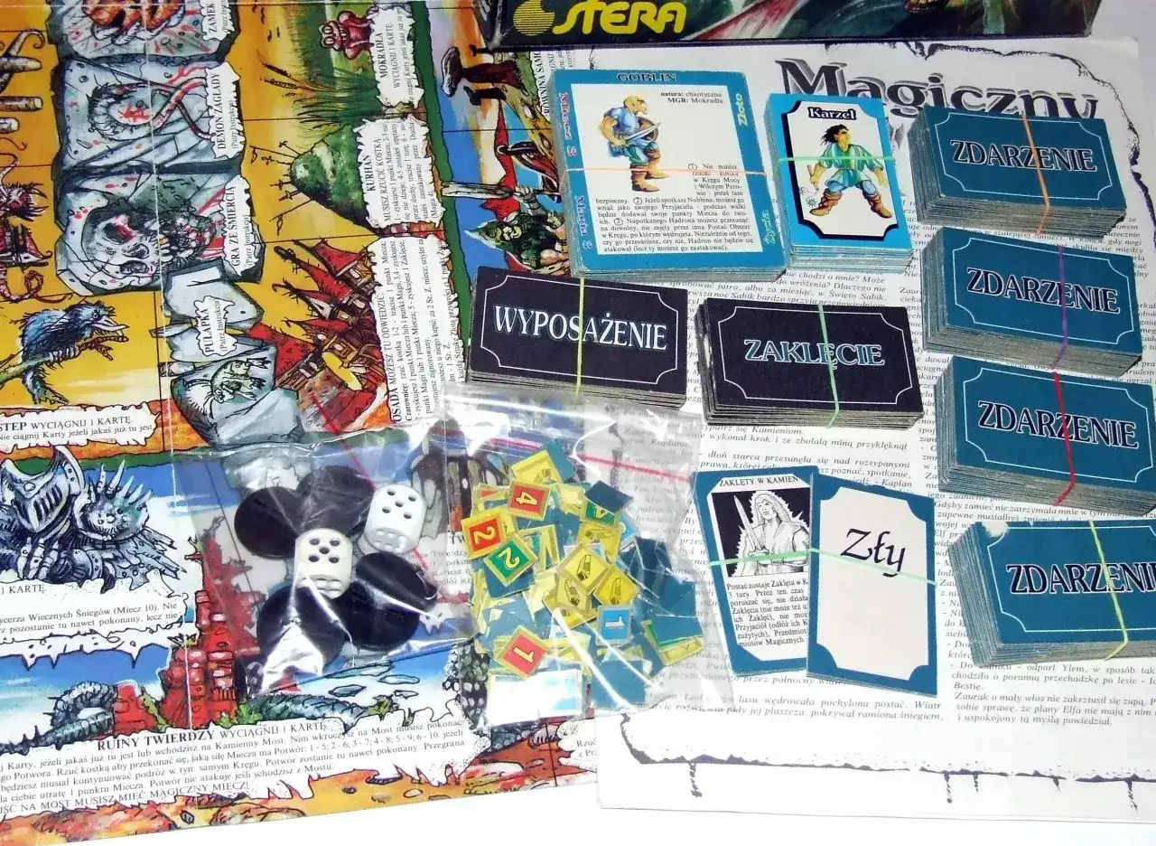 Magiczny Miecz: Kultowa planszówka. Czy warto dziś w nią inwestować?