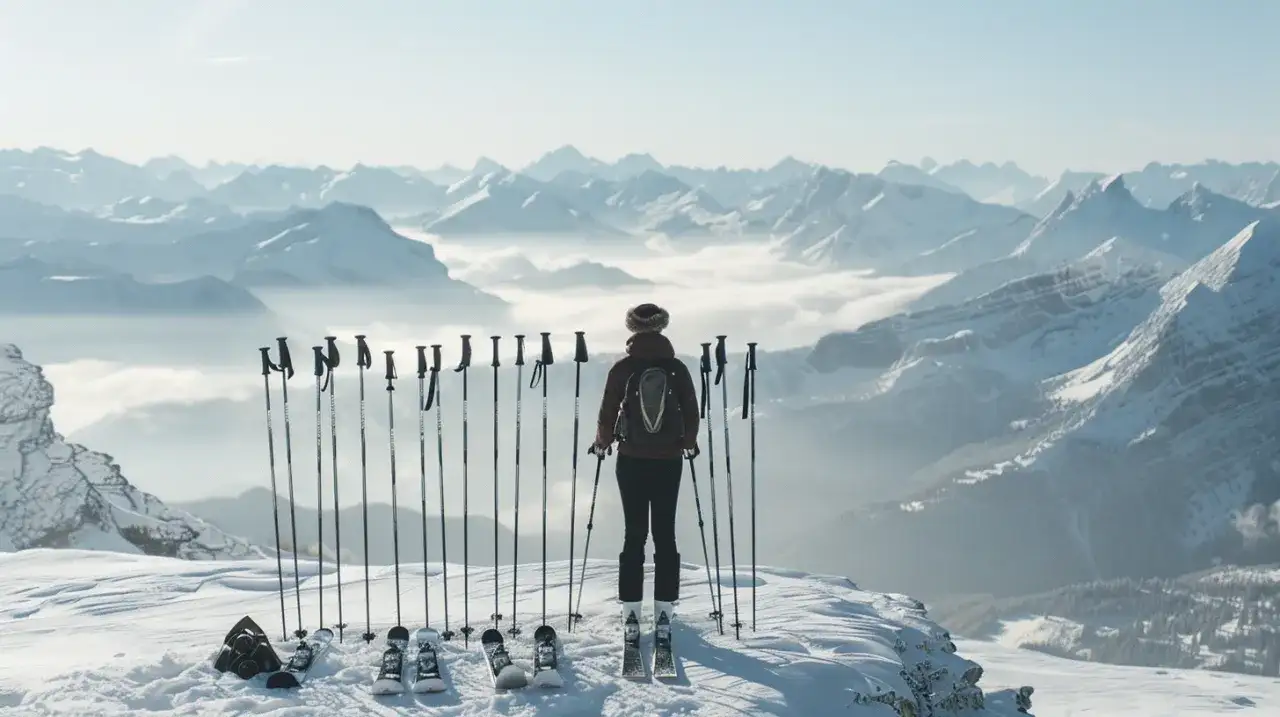 Jak dobrać kijki narciarskie 115 cm do swojego wzrostu?