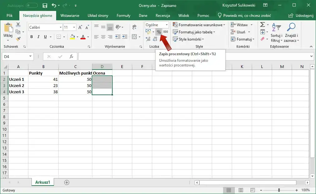 Jak liczyć procenty w Excelu: 5 prostych metod dla każdego